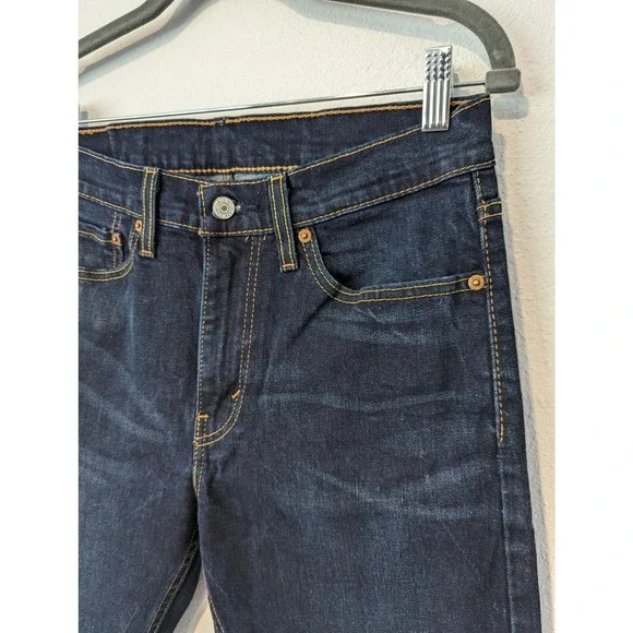 510 Skinny Fit Levi's Flex Men's Jeans, Dark Wash Size W32 L34 - Picture 5 of 8